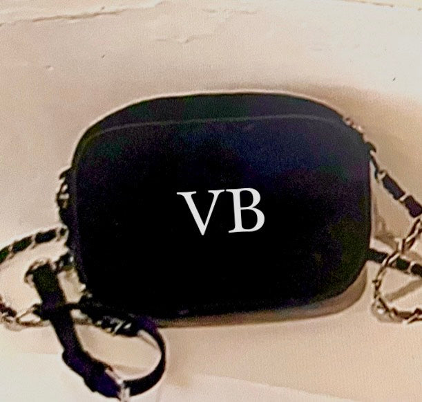 Personalised CrossBody Bag-Black