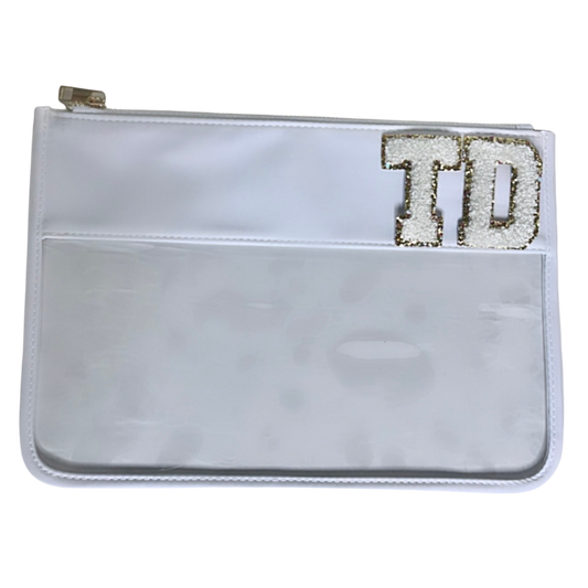 Clear White Pouch