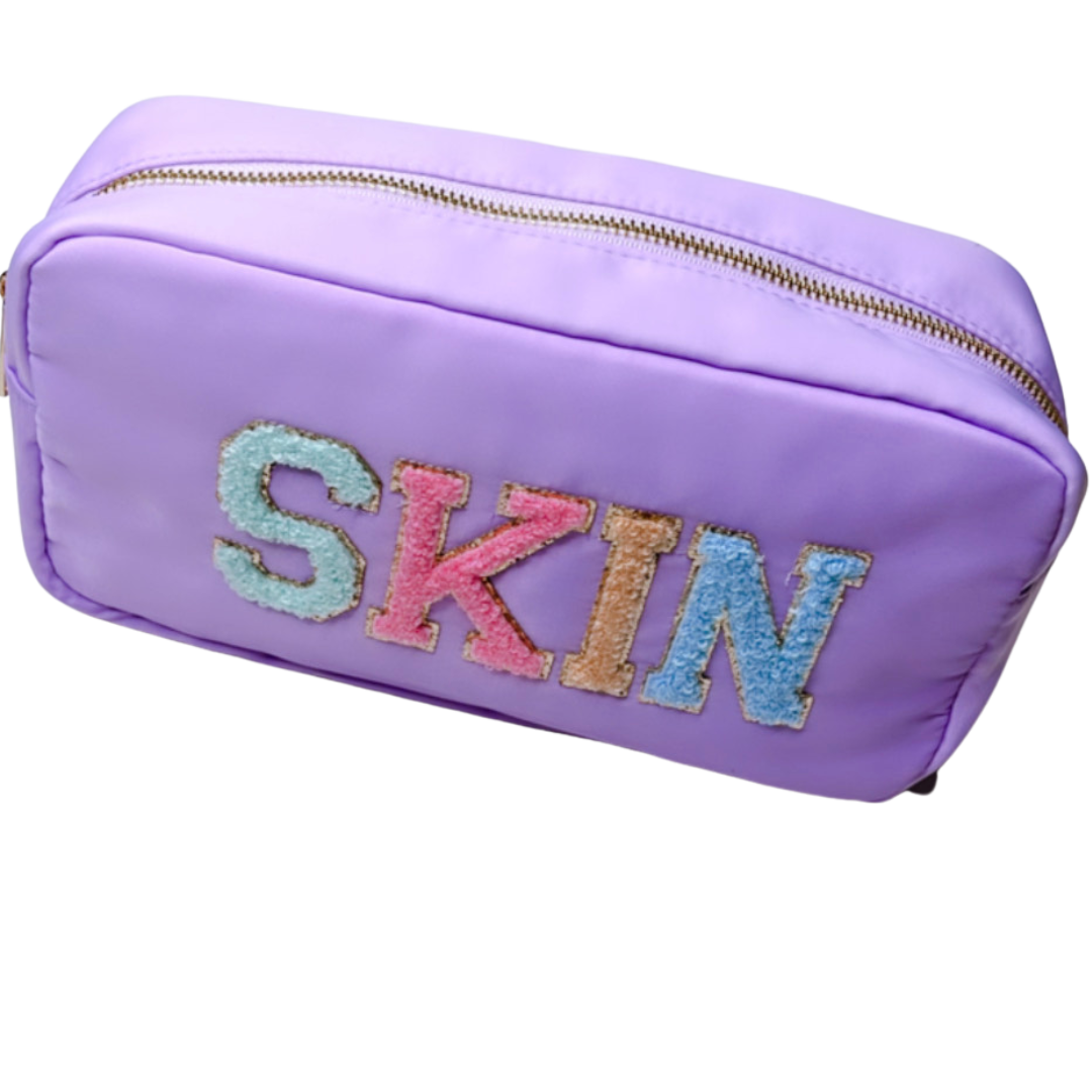 Skin Lilac Medium Pouch-Ready Made