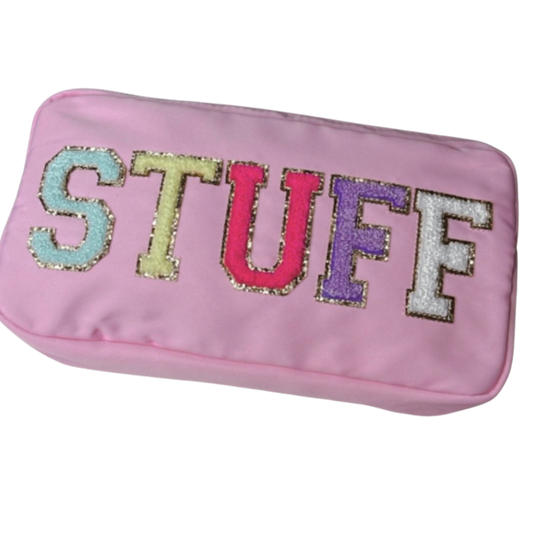 Stuff Pink Small Pouch