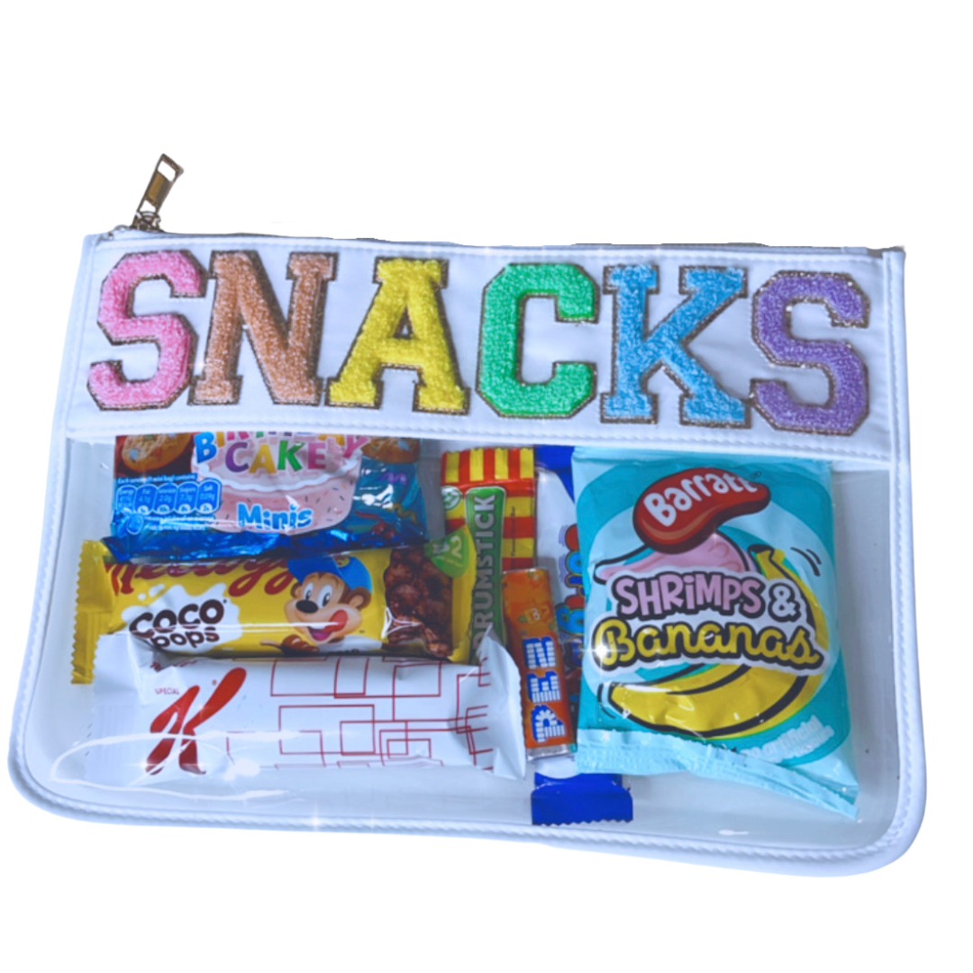 Snacks Clear Pouch