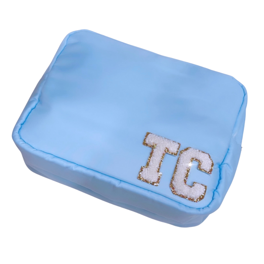 Large Baby Blue Pouch