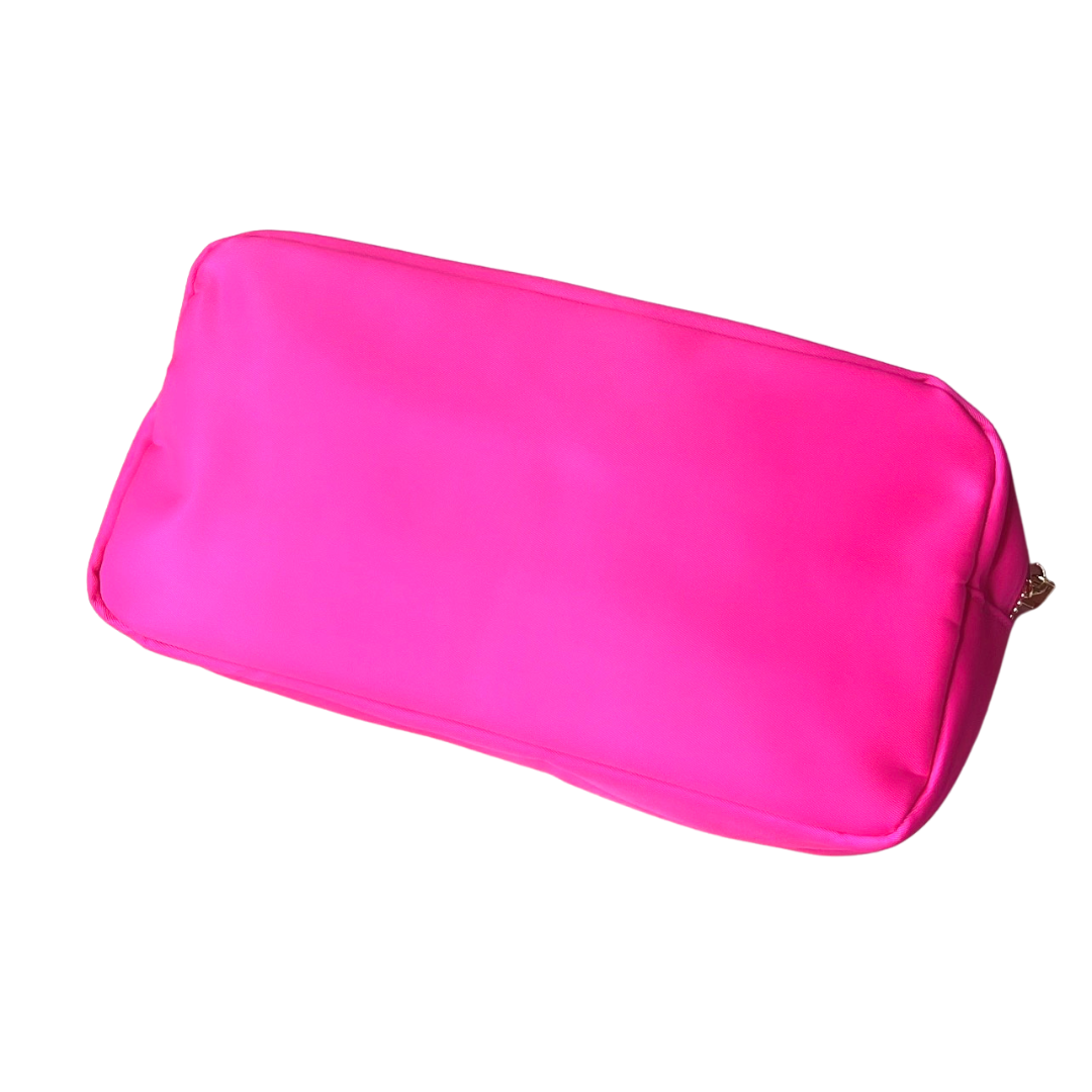 Small Hot Pink Pouch