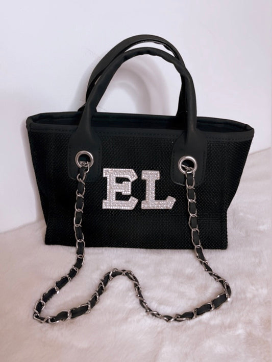 Pearl Mini me Tote/Black