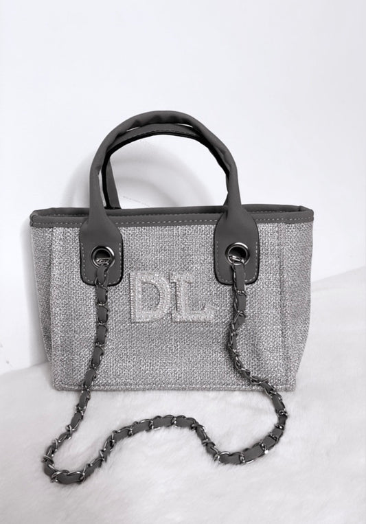 Pearl Mini me Tote/Grey